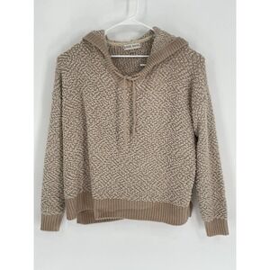 Knox‎ Rose Womens XL Sweater Hoodie Fleece Tan Brown